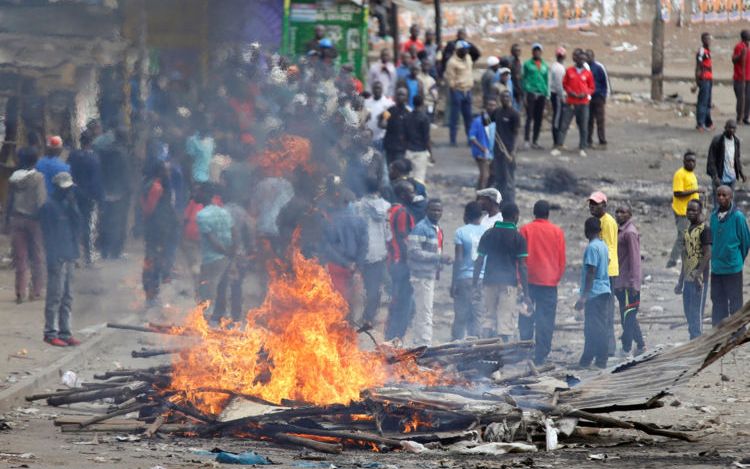 Nine Year Girl Shot Dead during Kenya Election Protest