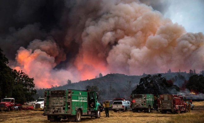 California Fire-Already 103,600 Hectare of Nature in the Ashes