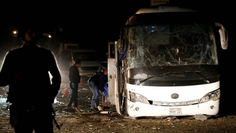 Egypt Kills Forty Terrorist Militants After Attack on Tourist Bus