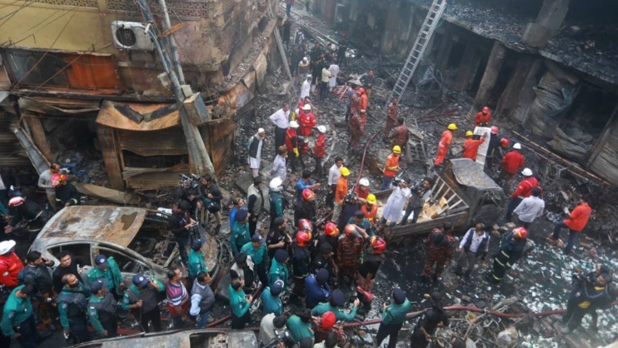 Dozens Killed in Bangladesh Factory Fire