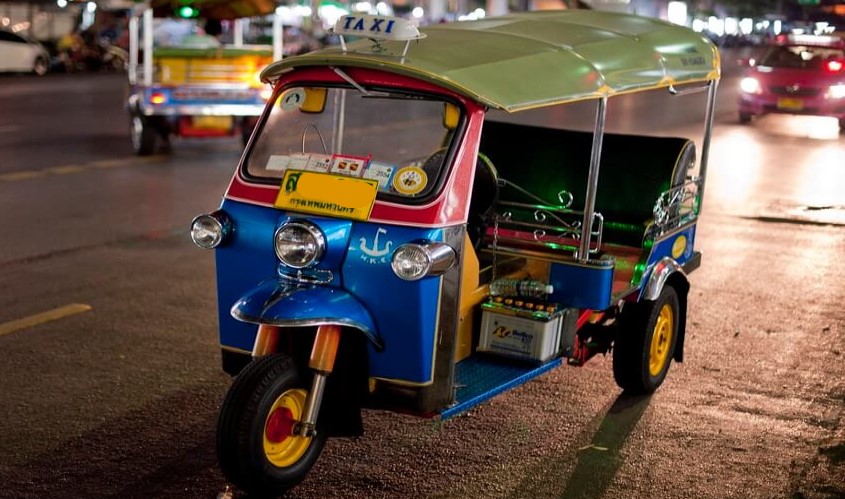 Thailand 3 Wheel Taxi and Tuk-Tuk - How to Avoid Bad Backpacking in Thailand