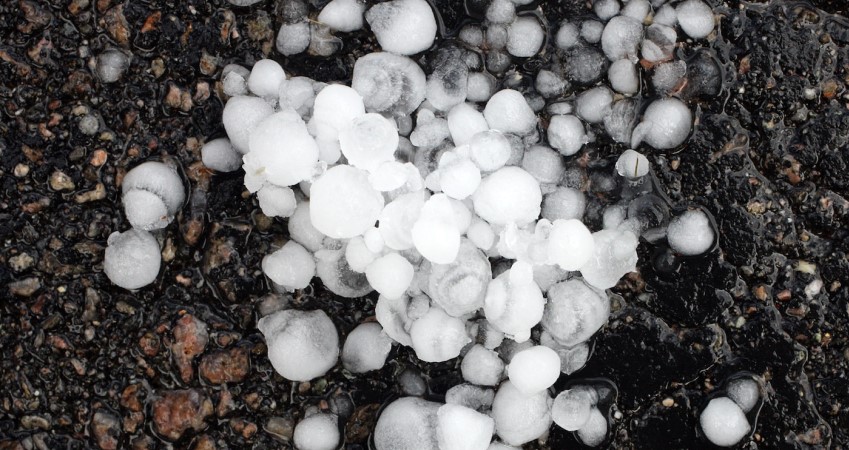 Severe Weather in Northern Italy: The Hail Balls Just Went Through the Caravan Roof